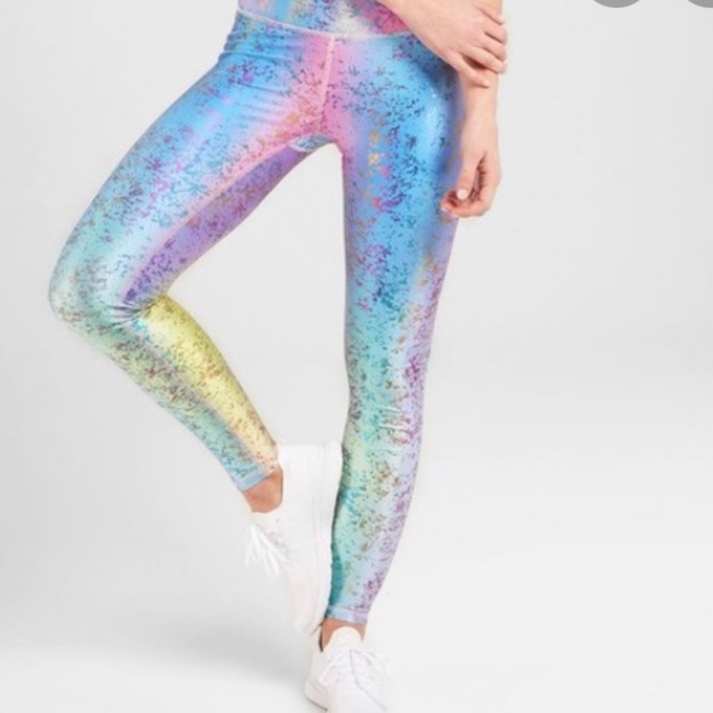TEREZ LEGGINGS FOIL BALAYAGE